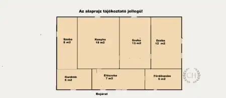 Eladó családi ház, Sándorfalva 3 szoba 70 m² 57 M Ft