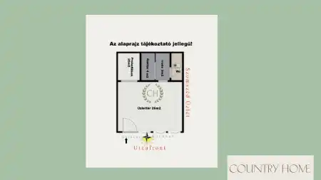 Eladó üzlethelyiség utcai bejáratos, Szeged 45 m² 10.5 M Ft